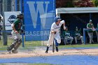 Baseball vs Babson  Wheaton College Baseball vs Babson during Championship game of the NEWMAC Championship hosted by Wheaton. - (Photo by Keith Nordstrom) : Wheaton, baseball, NEWMAC